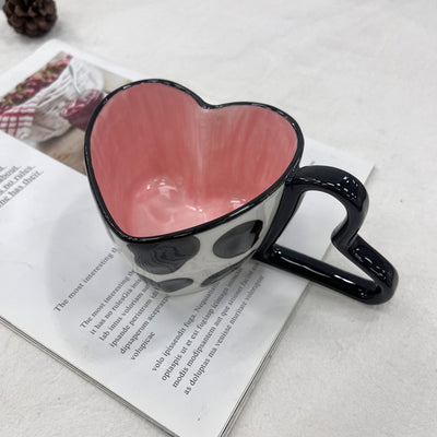 Design Mug Ceramic Love Coffee Cup - Antique Decore
