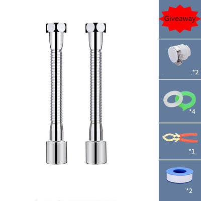 720 Degree Universal Faucet - Antique Decore
