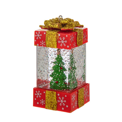 Christmas Decorations Crystal Ball Christmas Gift Box Lights - Antique Decore