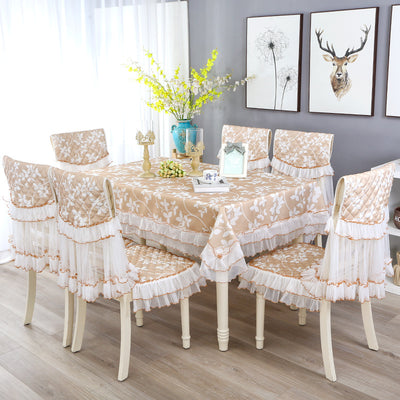 Table Cloth Dining Cushion Chair Cover - Antique Decore