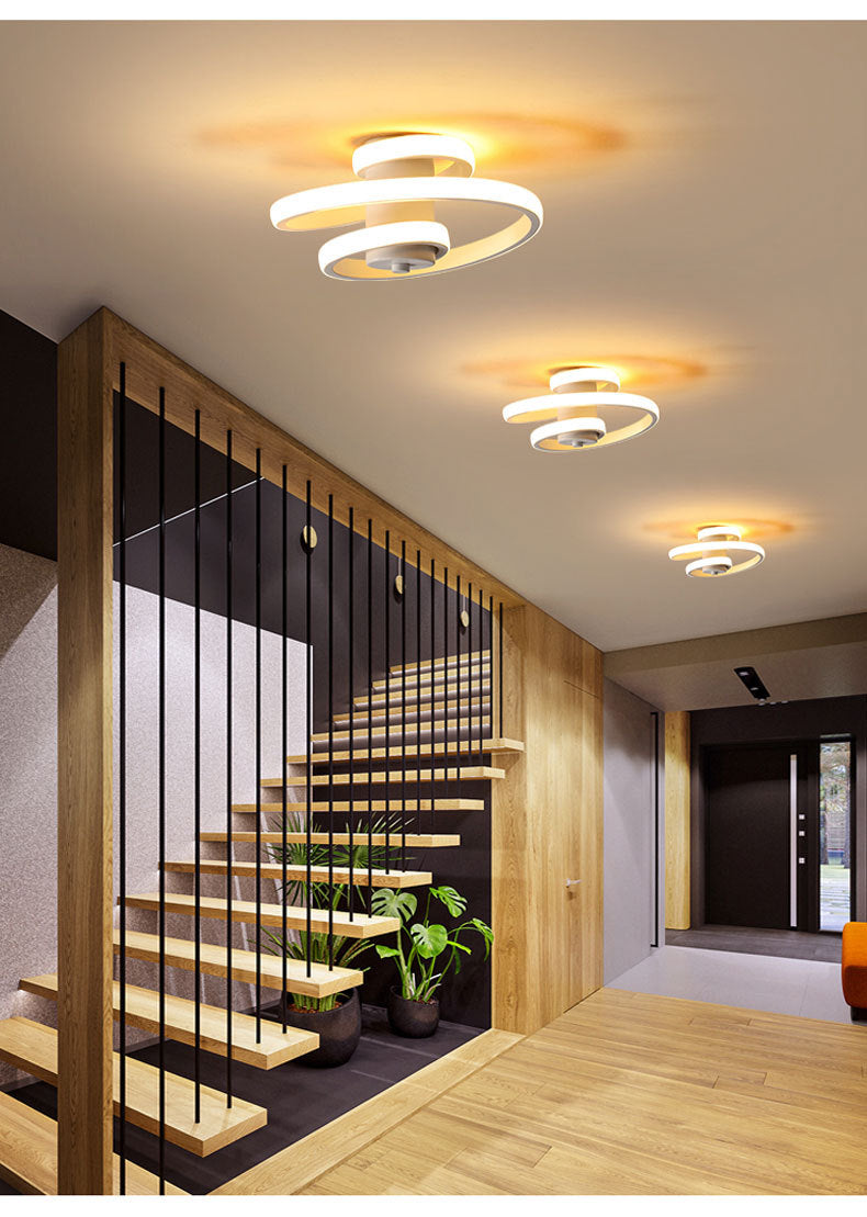 Simple and modern metal led lighting ceiling light - Antique Decore