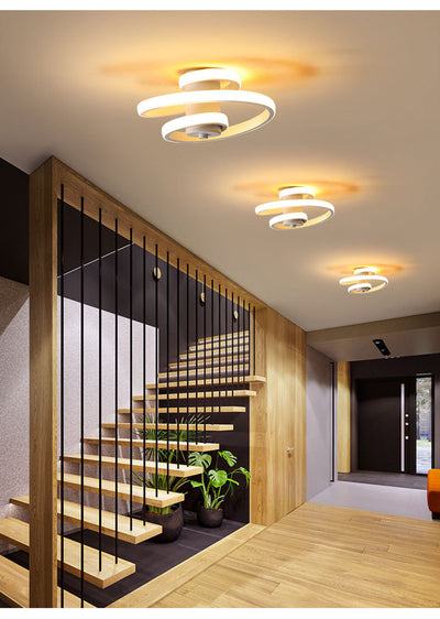 Simple and modern metal led lighting ceiling light - Antique Decore