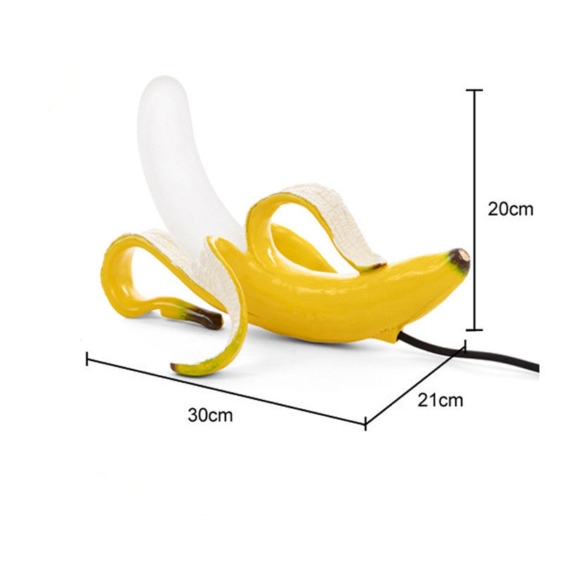 Banana table lamp post modern creative table lamp - Antique Decore