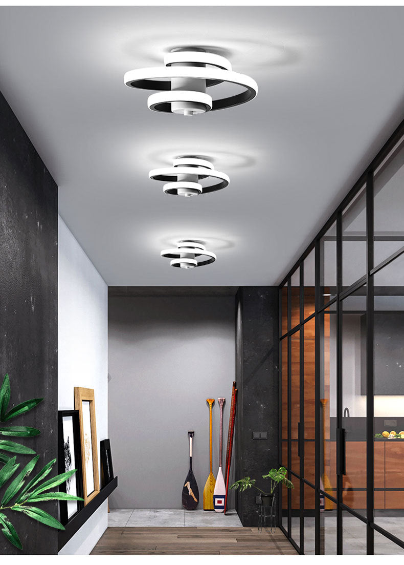 Simple and modern metal led lighting ceiling light - Antique Decore