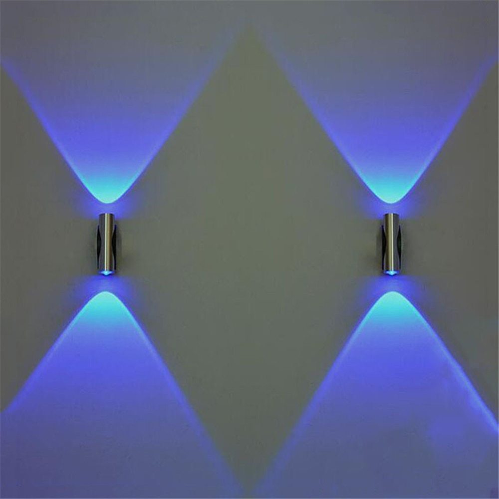 LED double head wall light - Antique Decore