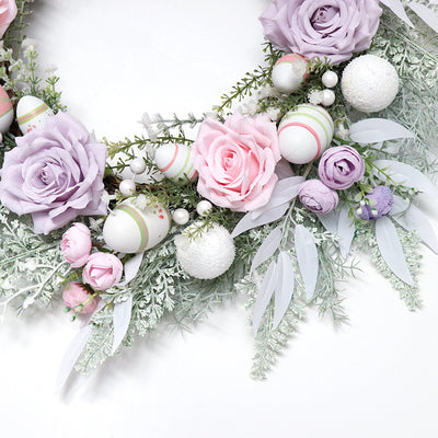 Home Easter Wreath Festive Door Decoration - Antique Decore