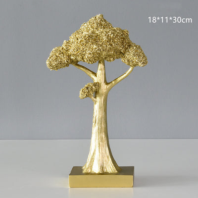Light Luxury Nordic Lucky Leaf Fortune Tree Home Decoration Decoration