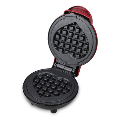 Mini Waffle Maker Waffle Home Children'S Breakfast Machine Portable Electric Baking Pan Light Food Machine - Antique Decore