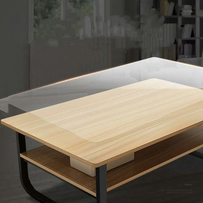 Hd Transparent Silicone Furniture Glass Protective Film Paper Imported Marble Round Table Dining Table Coffee Table Dressing Table - Antique Decore