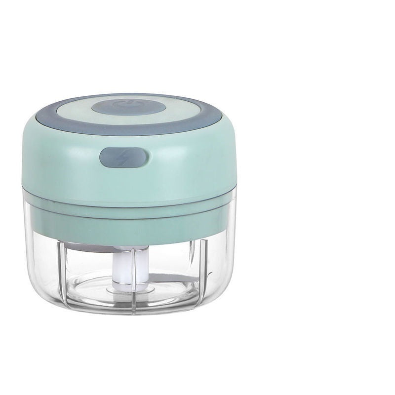 Mini Electric Garlic Chopper USB Charging Ginger Masher Machine Sturdy Durable Chili Vegetable Crusher Kitchen Tool - Antique Decore
