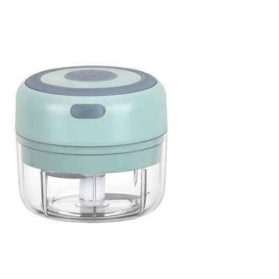 Mini Electric Garlic Chopper USB Charging Ginger Masher Machine Sturdy Durable Chili Vegetable Crusher Kitchen Tool - Antique Decore