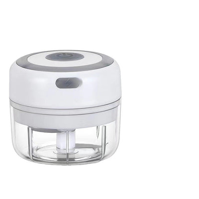 Mini Electric Garlic Chopper USB Charging Ginger Masher Machine Sturdy Durable Chili Vegetable Crusher Kitchen Tool - Antique Decore