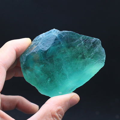 Natural Brazilian Green Fluorite Mineral Crystal Popular Science Natural Crystal Stone