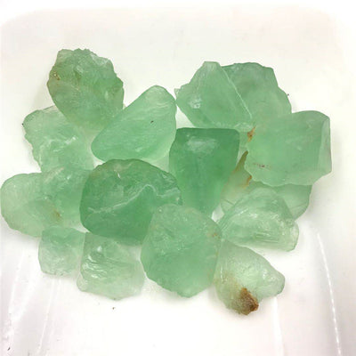 Natural Brazilian Green Fluorite Mineral Crystal Popular Science Natural Crystal Stone