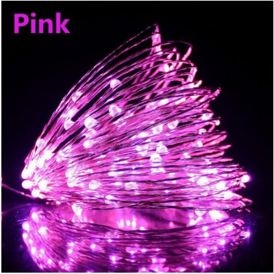 1-10M Led String Light Copper Wire Holiday Lighting Fairy Light Garland Battery Operation For Christmas Tree Wedding Party Decor - Antique Decore