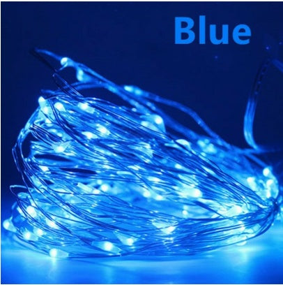 1-10M Led String Light Copper Wire Holiday Lighting Fairy Light Garland Battery Operation For Christmas Tree Wedding Party Decor - Antique Decore