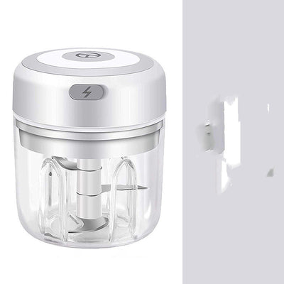 Mini Electric Garlic Chopper USB Charging Ginger Masher Machine Sturdy Durable Chili Vegetable Crusher Kitchen Tool - Antique Decore