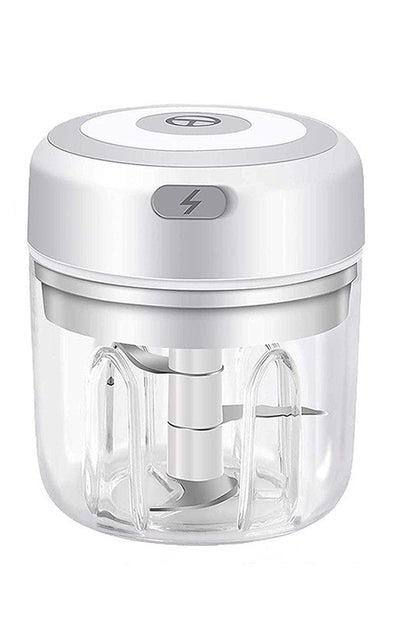 Mini Electric Garlic Chopper USB Charging Ginger Masher Machine Sturdy Durable Chili Vegetable Crusher Kitchen Tool - Antique Decore