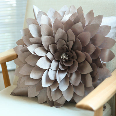 Sofa Office Flag Leaf Nail Flower Cushion Cushion Bedside Pillow Cushion