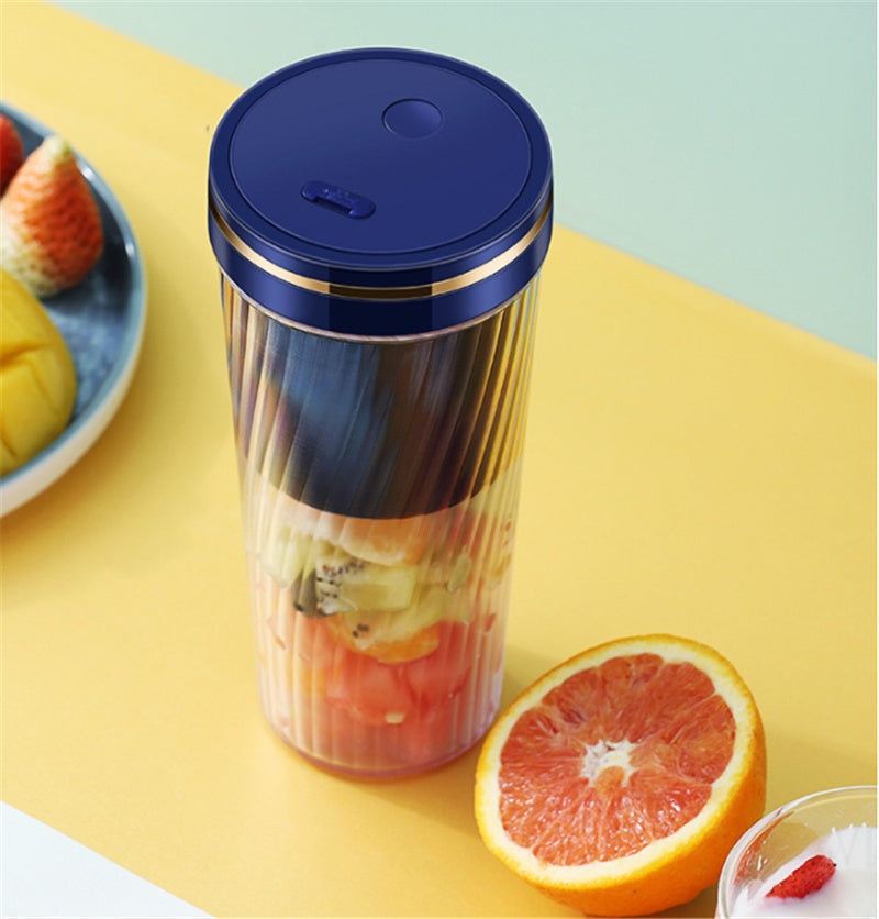 Portable Blender Mini Home Fruit Juicer Cup Wireless USB Electric Fruit Juice Machine - Antique Decore