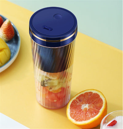 Portable Blender Mini Home Fruit Juicer Cup Wireless USB Electric Fruit Juice Machine - Antique Decore