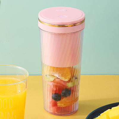 Portable Blender Mini Home Fruit Juicer Cup Wireless USB Electric Fruit Juice Machine - Antique Decore