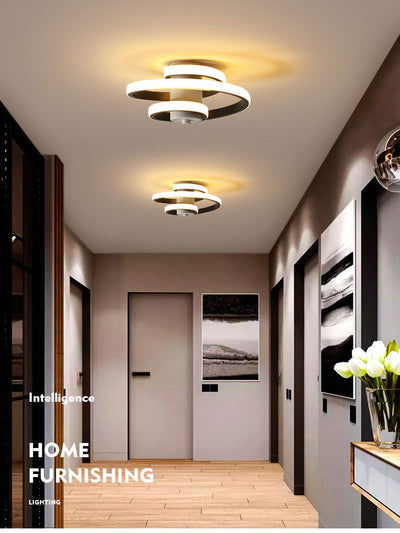 Simple and modern metal led lighting ceiling light - Antique Decore