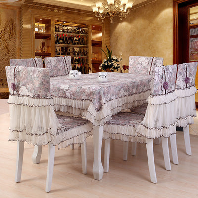 Table Cloth Dining Cushion Chair Cover - Antique Decore
