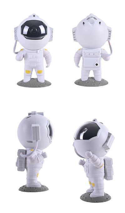 Galaxy Star Projector Starry Sky Night Light Astronaut Lamp Home Room Decor Decoration Bedroom Decorative Luminaires Gift - Antique Decore