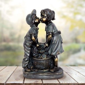 Boy & Girl Garden Statue Boy & Girl Garden Statue - Antique Decore