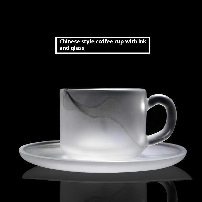 Glass Coffee Cup Crystal Coffee Appliance - Antique Decore