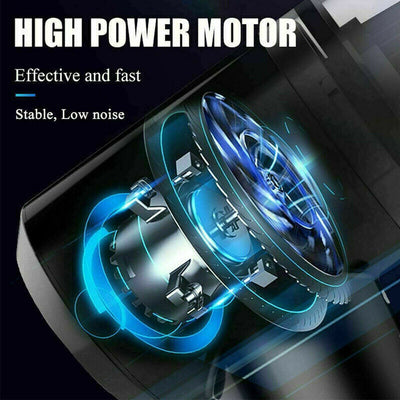 Portable Car Vacuum Cleaner, Handheld Vacuum High Power Cordless, Hand Vacuum Rechargeable Easy To Clean Car Interior, Desktop. - Antique Decore
