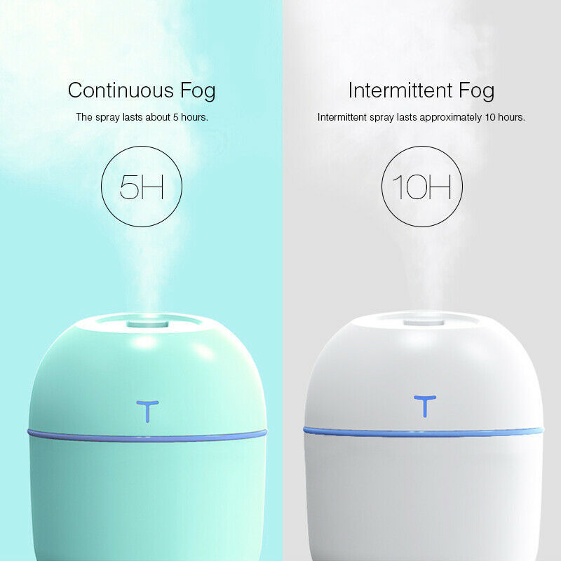 Air Humidifier Mini Ultrasonic USB Essential Oil Diffuser Car Purifier Aroma Anion Mist Maker For Home Car - Antique Decore