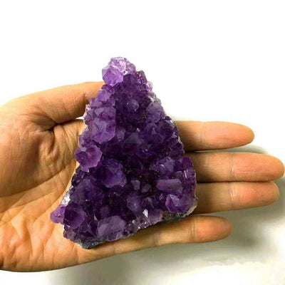 Amethyst Block Cluster Amethyst Hole Fragment Large Amethyst Home Decoration Accessories