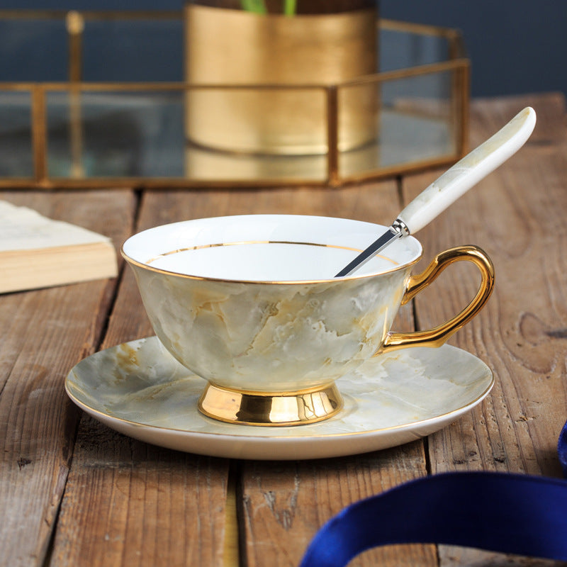 Ceramic coffee cup - Antique Decore