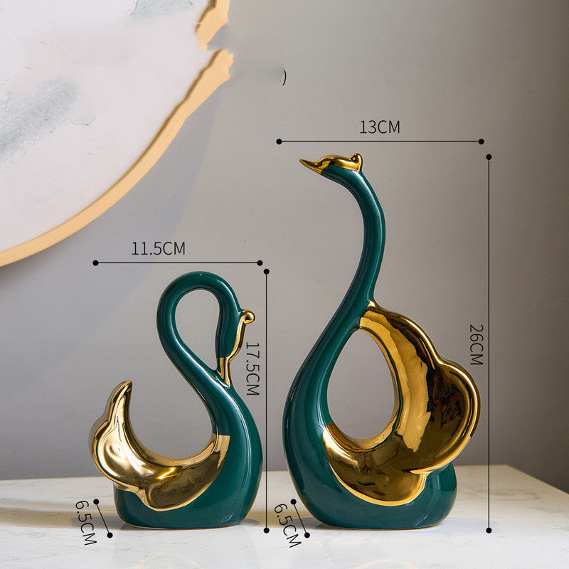 Swan Home Furnishing Office Soft Decorations - Antique Decore