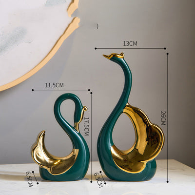 Swan Home Furnishing Office Soft Decorations - Antique Decore