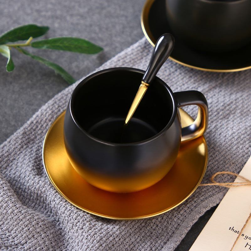 Ceramic coffee cup - Antique Decore