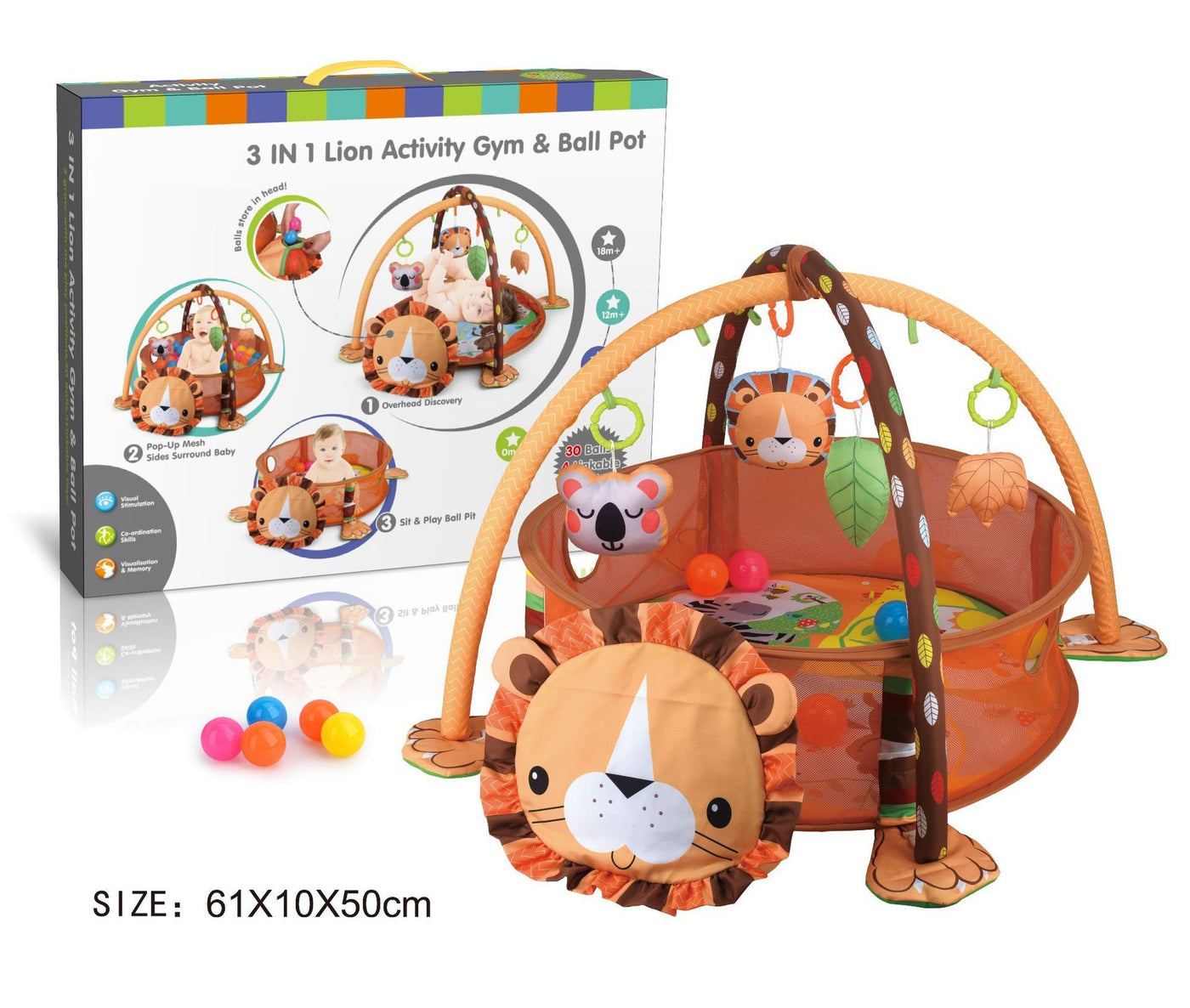 Baby Fence Crawling Mat Game Blanket
