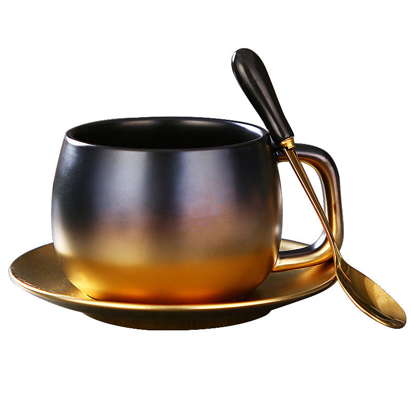Ceramic coffee cup - Antique Decore