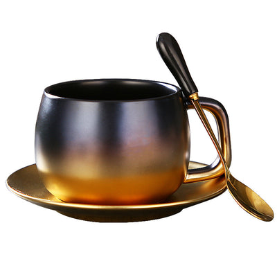 Ceramic coffee cup - Antique Decore