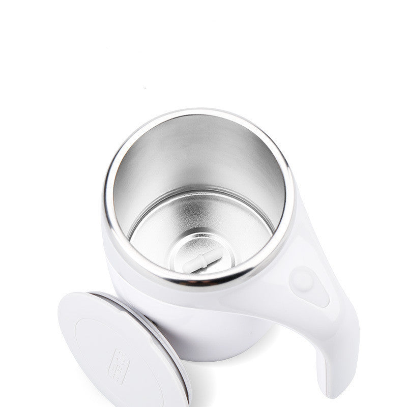 Rechargeable Model Automatic Stirring Cup Coffee Cup High Value Electric Stirring Cup Lazy Milkshake Rotating Magnetic Water Cup - Antique Decore