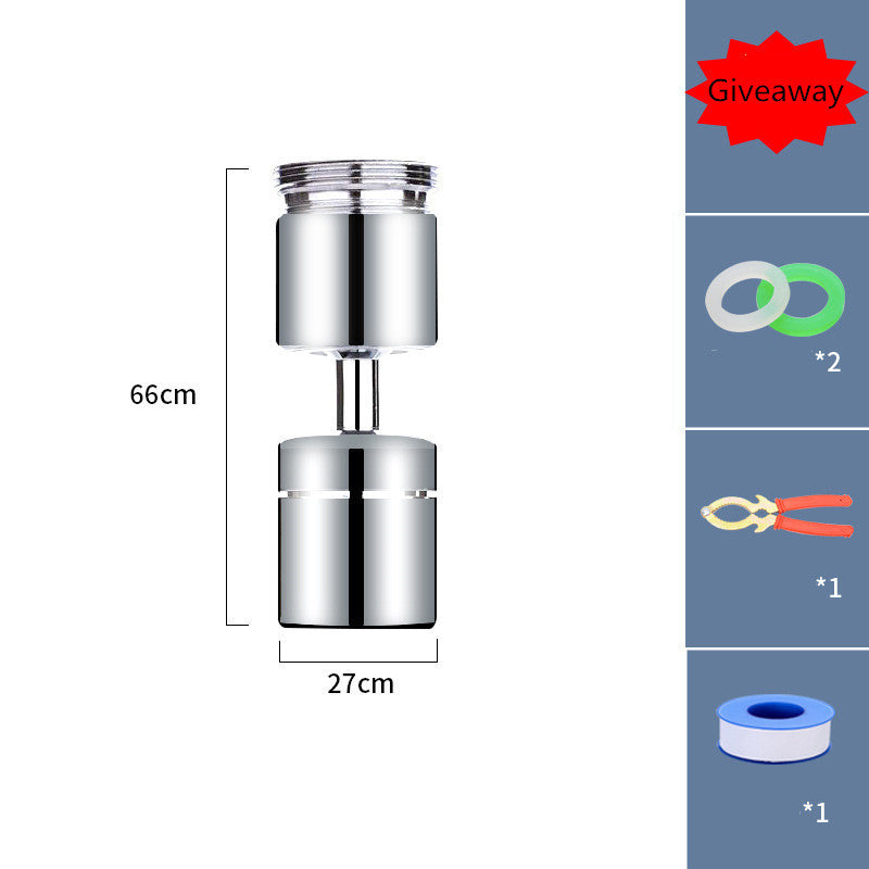 720 Degree Universal Faucet - Antique Decore