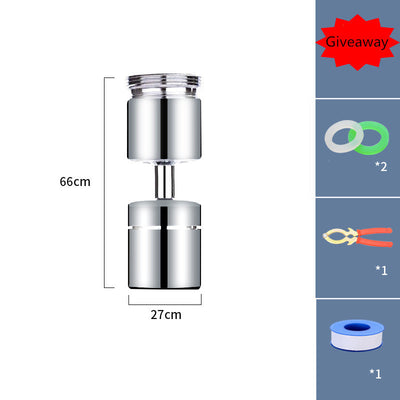 720 Degree Universal Faucet - Antique Decore