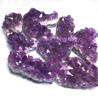 Amethyst Block Cluster Amethyst Hole Fragment Large Amethyst Home Decoration Accessories
