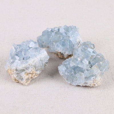Natural Blue Crystal Cluster Original Stone