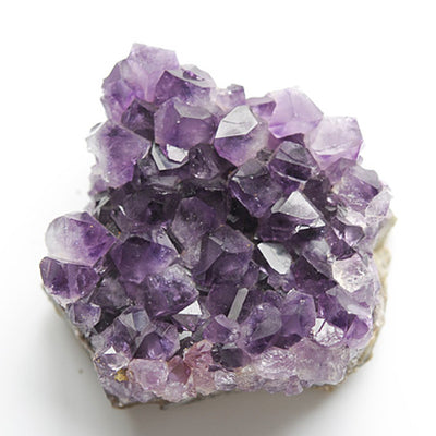 Natural amethyst block decoration