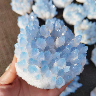 Modern Minimalist Crystal Rough Stone Ornament