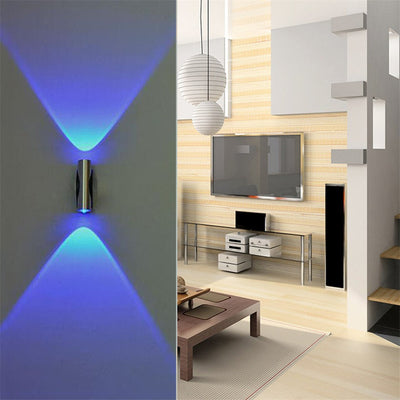 LED double head wall light - Antique Decore