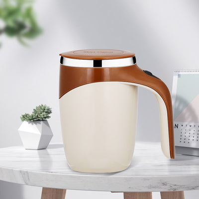 Rechargeable Model Automatic Stirring Cup Coffee Cup High Value Electric Stirring Cup Lazy Milkshake Rotating Magnetic Water Cup - Antique Decore